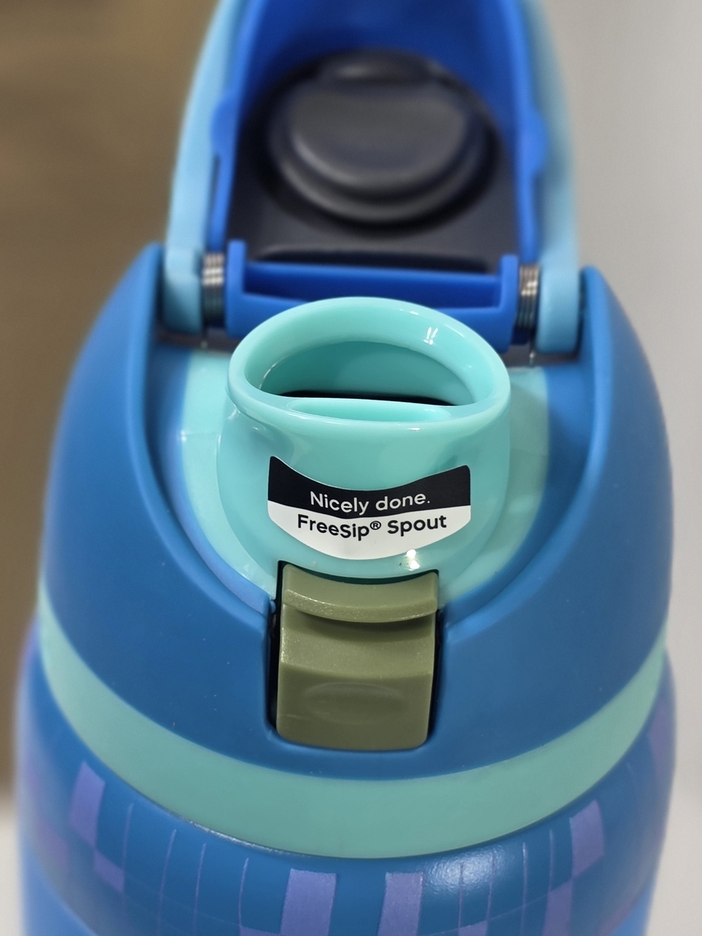 Owala FreeSip 32oz Insulated Water Bottle Blue NWT - Picture 7 of 9